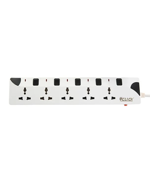 Click Safe Extension Socket 5 SKT